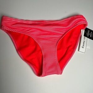 HULA Honey neon Orange juniors bikini bottoms. NWT